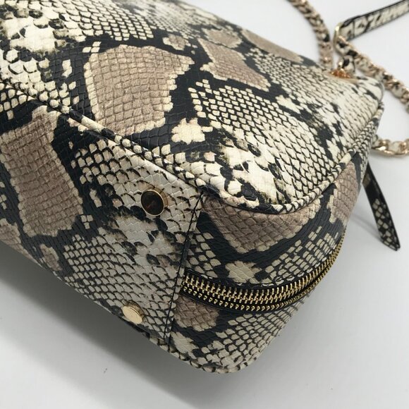 I.N.C. International Concepts Deliz Medium Snake Embossed Chain Shoulder Bag - Picture 7 of 11